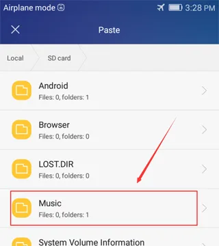 Musiikin synkronointi Enjox-leluun Androidilla (vaihe 1)